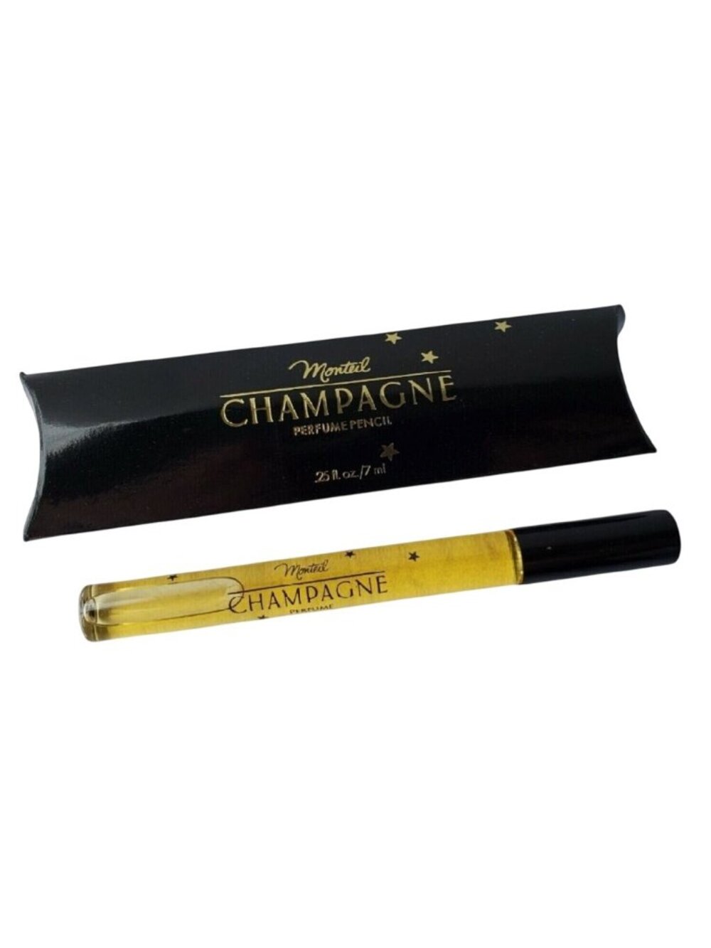 Vintage 1980s Germaine Monteil Champagne Perfume Pencil .25 fl oz Boxed Scent